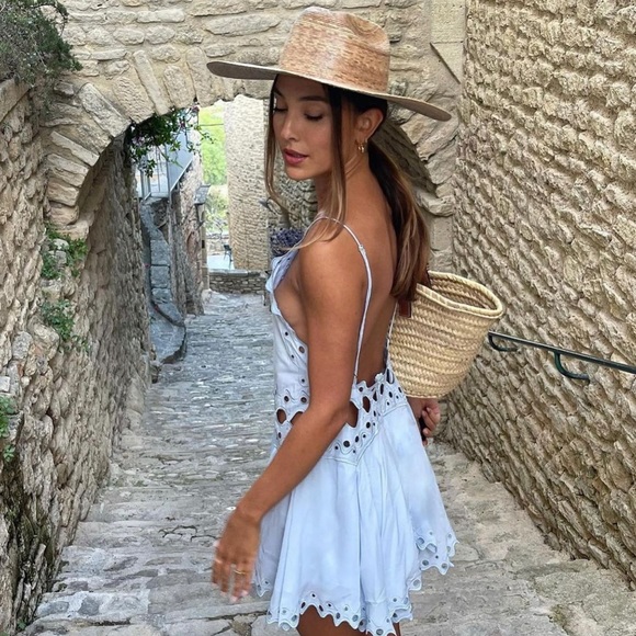 NEW Lack of Color Wide Palma Straw hat - Picture 3 of 8